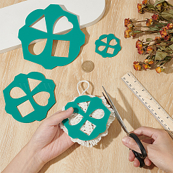 1 Set Acrylic Macrame Cutting Template&nbsp;DIY-BC0014-26C
