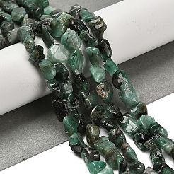 Natural Emerald Beads Strands&nbsp;G-P497-01E-15