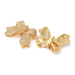 Brass Micro Pave Cubic Zirconia Chandelier Component Links&nbsp;KK-K422-15G