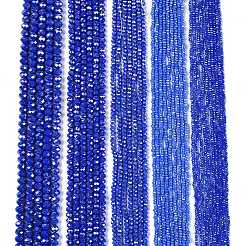 Electroplate Glass Beads Strands&nbsp;X-EGLA-A044-P6mm-B32