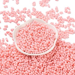 Rubberized Style Glass Seed Beads&nbsp;SEED-Z003-01A