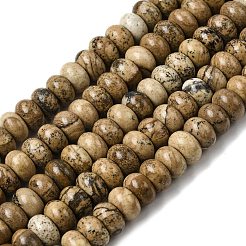 Natural Picture Jasper Beads Strands&nbsp;G-A280-A03-02