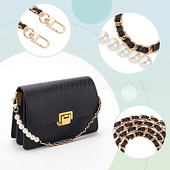 5Pcs 5 Styles Imitation Leather Purse Chains&nbsp;FIND-WR0009-59B