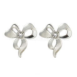 304 Stainless Steel with Rhinestone Stud Earrings&nbsp;EJEW-G400-07P