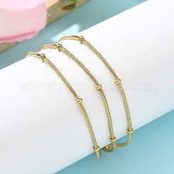 304 Stainless Steel Snake Chain Bracelets for Women&nbsp;BJEW-U019-04G-04