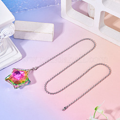 Glass Charms Ceiling Fan Pull Chain Extenders&nbsp;HJEW-TAC0155