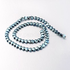 Electroplate Non-magnetic Synthetic Hematite Bead Strands&nbsp;G-F300-22C
