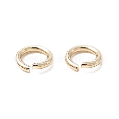Brass Open Jump Rings&nbsp;X-KK-WH0060-01A-G
