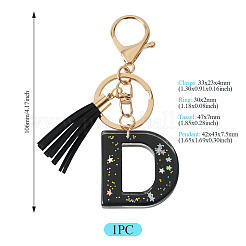1Pc Resin Letter Keychains&nbsp;KEYC-TADJ0001-09D