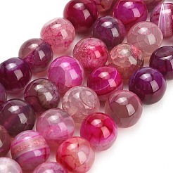 Natural Dragon Veins Agate Beads Strands&nbsp;GG-L001-L01-01C