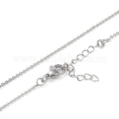 Heart Pendant Necklaces&nbsp;NJEW-O001-01P