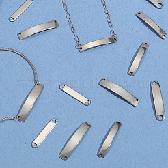 80Pcs 4 Styles 201 Stainless Steel Links/Connectors&nbsp;STAS-BBC0007-43
