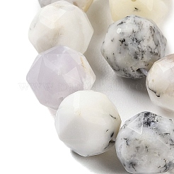Natural White African Opal Beads Strands&nbsp;G-NH0021-A26-02