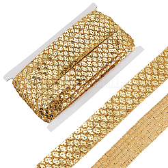 Sparkle Lace Ribbon with PVC Paillette&nbsp;OCOR-WH0078-388A