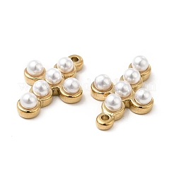 ABS Plastic Imitation Pearl Pendants&nbsp;STAS-J401-VC999