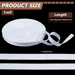 Polycotton Ribbon&nbsp;OCOR-WH0109-080C