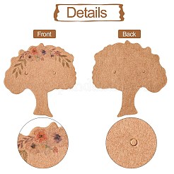 Cardboard Earring Display Cards&nbsp;CDIS-L003-A02-B