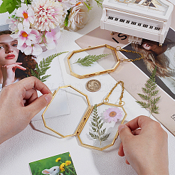Brass Hanging Photo Frames&nbsp;DIY-WH0888-609A
