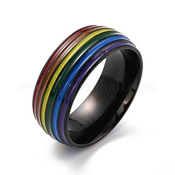 Rainbow Pride Finger Ring&nbsp;LS-RJEW-M140-01EB