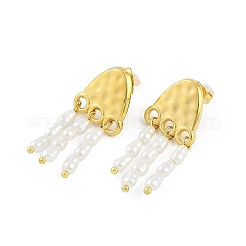 304 Stainless Steel Stud Earrings for Women&nbsp;STAS-Z111-13G