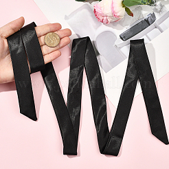 2Pcs Ribbon Long Bow Tie for Women&nbsp;AJEW-SP0003-50A