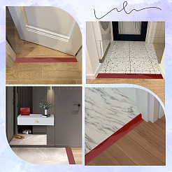 Self-Adhesive PVC Floor Door Flat Transition Strips&nbsp;DIY-WH20031-052B