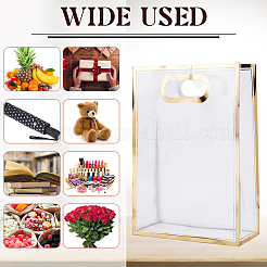 12Pcs Rectangle Plastic Gift Bags&nbsp;ABAG-SP0001-07D