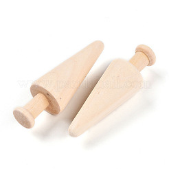 Unfinished Wood Tree Ornaments&nbsp;WOOD-T032-13