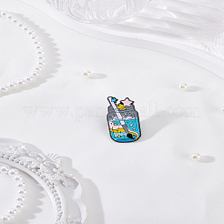 1Pc Cute Cartoon Ink Bottle Enamel Pins&nbsp;JEWB-LP0004-50