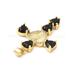 Rack Plating Brass Pendants&nbsp;KK-D087-14G