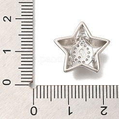 Rack Plating Brass Micro Pave Cubic Zirconia Pendants&nbsp;KK-I722-05P-Q