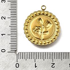 304 Stainless Steel Enamel Pendants&nbsp;STAS-Z163-20G-02