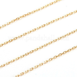 Ion Plating(IP) 304 Stainless Steel Cable Chains&nbsp;CHS-D005-02G