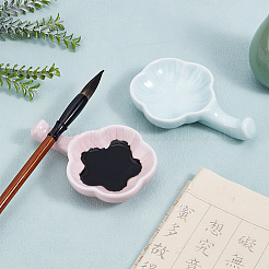 2Pcs 2 Colors Ceramic Brush Holder&nbsp;DIY-PH0023-06
