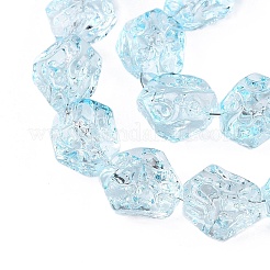Electroplate Glass Beads Strands&nbsp;EGLA-N012-08H