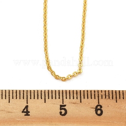 Brass Rolo Chains Necklaces for Women&nbsp;NJEW-D302-45G
