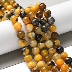 Natural Agate Beads Strands&nbsp;G-NH0001-G07-01