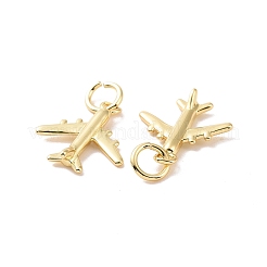 Rack Plating Brass Charms&nbsp;X-ZIRC-C042-09G