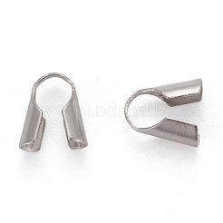 Tarnish Resistant Stainless Steel Bead Tips&nbsp;LS-STAS-R062-4mm