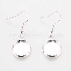 Iron Earring Hooks&nbsp;EJEW-WH0004-07S