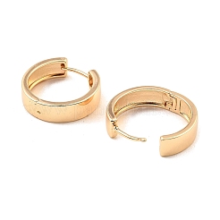 Brass Thick Hoop Earrings&nbsp;EJEW-I289-10A-KCG