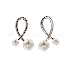 304 Stainless Steel Stud Earrings&nbsp;EJEW-C133-01P