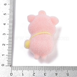 Flocky Resin Pendants&nbsp;RESI-S017-03D