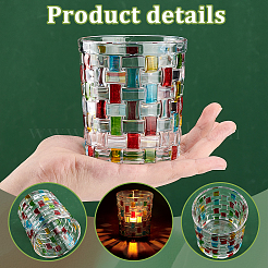 2Pcs 2 Styles Glass Crystal Cup&nbsp;AJEW-GA0007-39