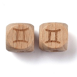 Natural Wood Constellation Beads&nbsp;LS-WOOD-M002-03