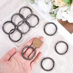 10Pcs Alloy Spring Gate Rings&nbsp;FIND-SP0001-38B