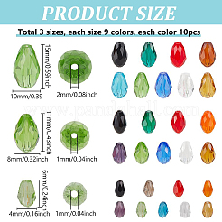 270Pcs 27 Styles Glass Beads Strands&nbsp;GLAA-PH0003-57