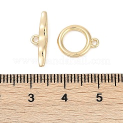 Brass Toggle Clasps&nbsp;KK-K391-04G