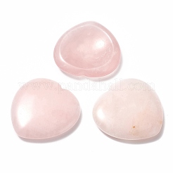 Natural Rose Quartz Thumb Worry Stone&nbsp;G-N0325-01H