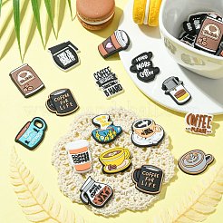 40Pcs 20 Styles Coffee Style PVC Cabochons&nbsp;KY-CJ0002-02